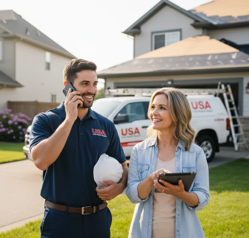 USA Roof Repair Experts customer support in Nyssa